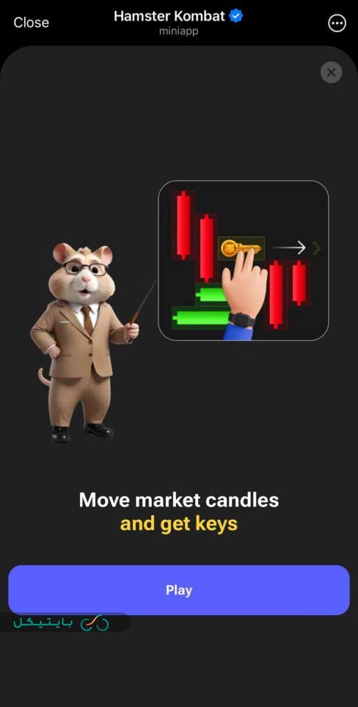 مینی گیم بازی همستر کامبت