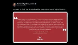 tweet of senator lummis