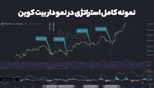 مثال عملی استراتژی ترید روزانه ارز دیجیتال