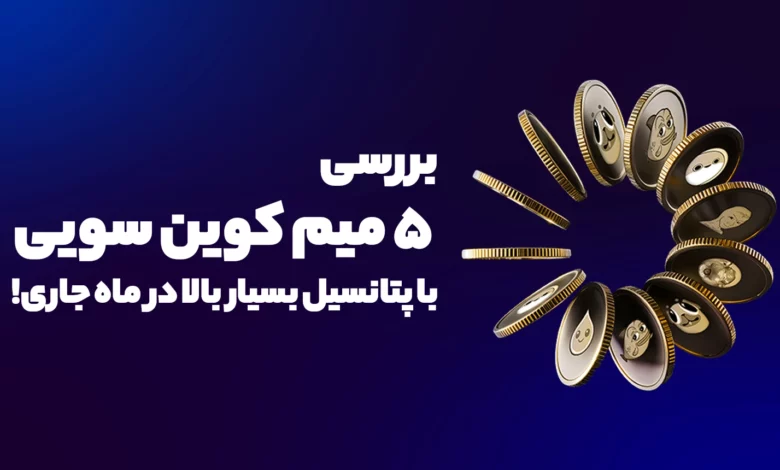 بررسی 5 میم کوین سویی با پتانسیل بسیار بالا در ماه جاری!