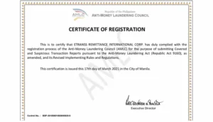 مجوز VASP صرافی بیت یونیکس در کشور فیلیپین