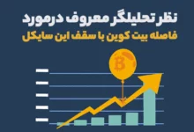 نظر تحلیلگر معروف درمورد فاصله بیت کوین با سقف این سایکل