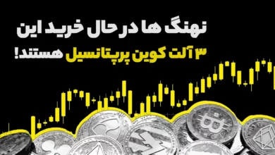 نهنگ ها در حال خرید این 3 آلت کوین پر پتانسیل هستند!