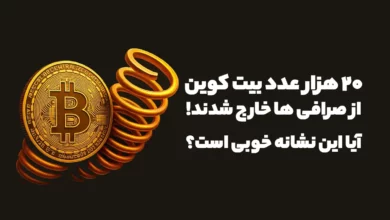 بیش از 20 هزار عدد بیت کوین از صرافی ها خارج شدند!