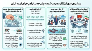 سناریوی «دوران گذار مدیریتشده»؛ پلن جدید ترامپ برای آینده ایران
