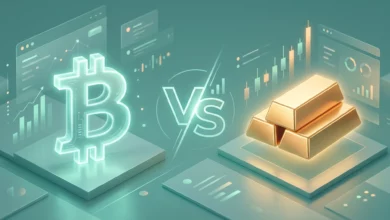طلا یا بیت کوین؟ کدام دارایی سرمایه گذاری بهتری در سال ۱۴۰۵ است؟