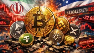 تاثیر تنش های ژئوپلیتیک و خطر بسته شدن تنگه هرمز بر سقوط کریپتو