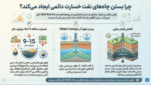 چرا بستن چاه‌های نفت خسارت دائمی ایجاد می‌کند؟